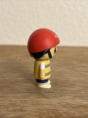 Ryan’s World In Yellow Life Jacket Red Helmet Ryan 2” Action Figure Bonkers Toy