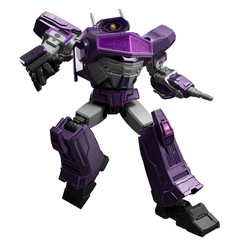 Blokees Transformers One Galaxy Version 07 Shockwave Model Kit