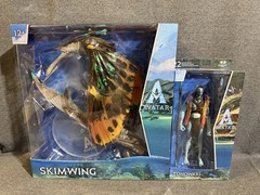 McFarlane Toys Avatar Way Of Water Megafig 1:12 Skimwing & Tonowari Figure Lot