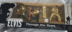 ELVIS McFarlane 2005 Elvis Presley Through the Years McFarlane 3 pack 1954 68 70