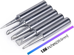 WEP #1400 Soldering Iron Tips Set (5PCS) Long-Life Type ONLY for WEP 927-IV, 948
