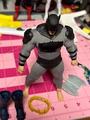 Mezco one 12 adam strong absolute batman body suit an trunks only