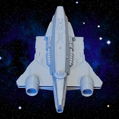 3D Printed Star Wars Gozanti Class Cruiser for SW Aramda