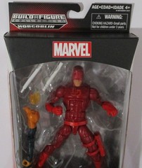 Marvel Legends infinite 2015 Daredevil Figure Build Hobgoblin BAF Red Suit