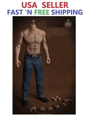 WorldBox 1/6 Muscular Wolverine Body Logan Strong Durable Male Figure ❶USA❶