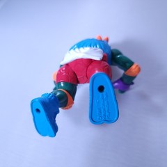 Vintage TMNT Skateboardin’ Mike Loose Action Figure