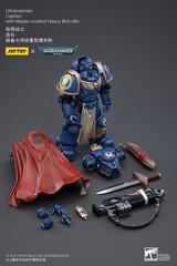 Joytoy Warhammer 40K Ultramarines Primaris Captain Ptolias Corvor