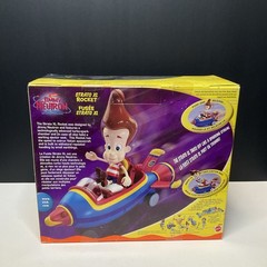 Vintage Mattel 2001 Jimmy Neutron Boy Genius Strato XL Rocket Playset – NEW