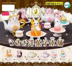Tarlin Rabbit Cake Shop Gashapon Bunny Teapot Cupcake Mini Figure 1 Random Toy