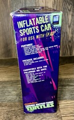 NEW! Teenage Mutant Ninja Turtles Nickelodeon Inflatable Sports Car SEALED!