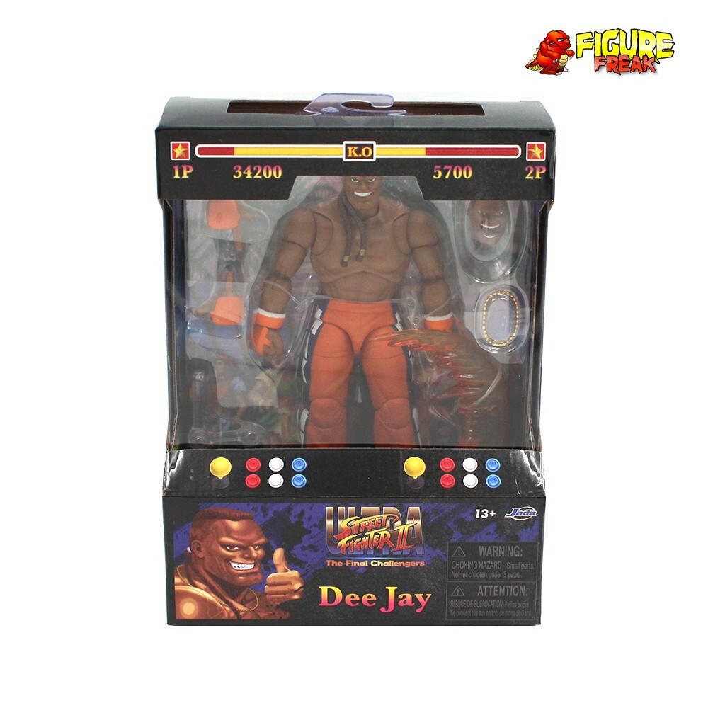 Jada Toys Street Fighter II Ultra Dee Jay 6″ Figure