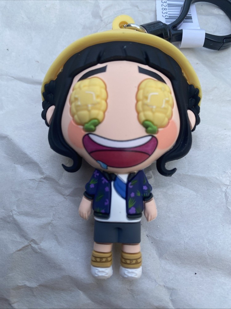 Monogram NETFLIX K-Pop Demon Hunters Figural Bag Clip ZOEY w/ POPCORN EYES New