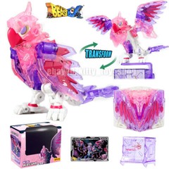 52TOYS BEASTBOX BB10BL BLOSSOM Parrot Figure Cube Decompression Toy Magic Square