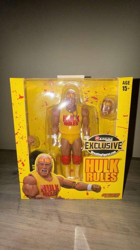 Storm Collectibles Hulk Hogan Hulk Rules Ringside Exclusive WWE Figure NIP