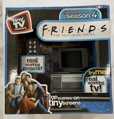 Tiny TV Classics Friends Clips Season 4 Real Working TV and Remote – New