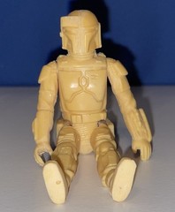 Custom Vintage STAR WARS L-Slot Rocket Firing Boba Fett Replica 3.75″ Figure Tan