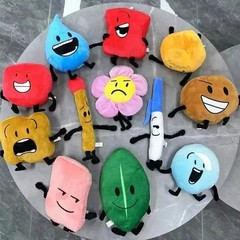 BFDI Battle for Dream Island Plush Figure – Stuffed Toy Gift for Kids & Fans