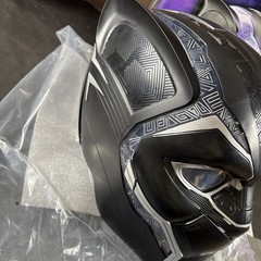 MARVEL LEGENDS BLACK PANTHER 1:1 SCALE VIBRANIUM TALKING HELMET ROLE PLAY HASBRO