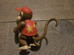 JAKKS Pacific Nintendo Donkey Kong Diddy Kong Action Figure Red Hat Shirt 2014