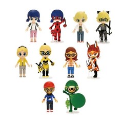Miraculous Ladybug Character Figure Doll Cat Noir Rena Rouge QueenBee