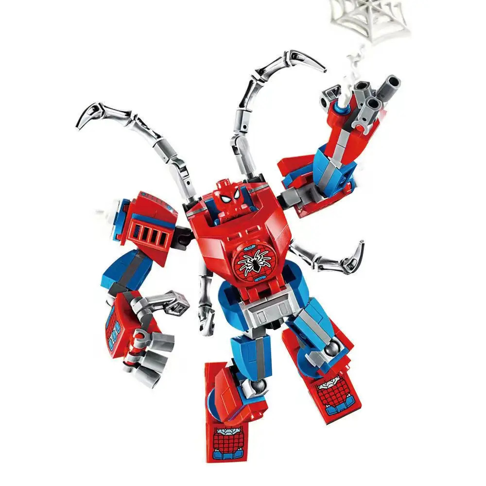 @76270 76302 Avengers Superhero Iron Man Thor Thanos Building Blocks Assemble Ac
