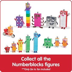 Numberblocks Friends Six to Ten Figures – Official Licensed Character Action …