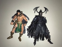 Legendary Comic Book Heroes 2 Pack Conan the Barbarian & Wrarrl Marvel 2-Pack
