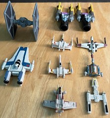 Star Wars Micro Machines Assorted Lot Loose