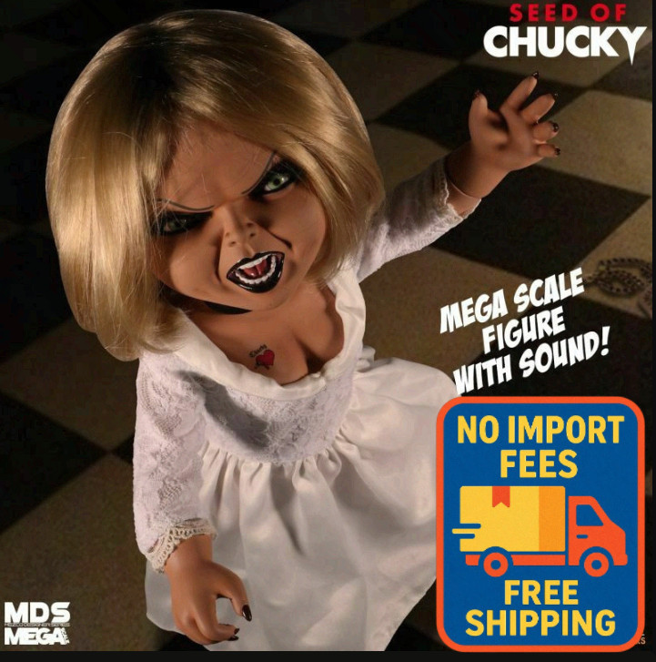 Mezco Toyz Seed of Chucky Talking Tiffany Mega Scale Action Figure Doll 78042