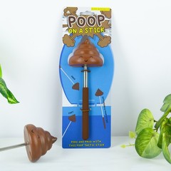 💩 Poop on a Stick – 15″ Extendable Gag Toy Funny Fart Prank for Kids & Adults