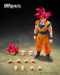 Bandai S.H.Figuarts Dragon Ball Super Saiyan God Son Goku God Aura Action Figure