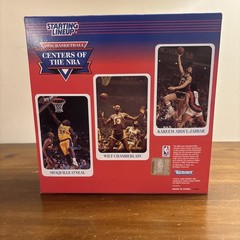 1996 Kenner Starting Lineup Collectors Club Edition Basketball Wilt Shaq Kareem