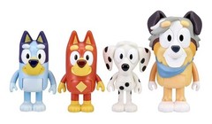 Bluey School Pack Figure Set: Bluey, Rusty, Chloe, Calypso – Kids Toy, NEW