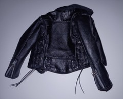 Hot Toys Terminator 2 T-800 Dx10 Leather Jacket 1/6 (Missing Waist Strap)