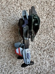 Hasbro Transformers 2003 Energon Starscream Figure Incomplete
