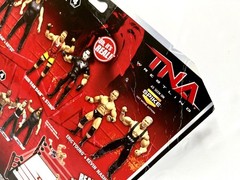 STING & ROB VAN DAM TNA Impact Cross the Line Jakks Pacific(NEW)