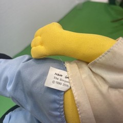 The Simpsons HOMER SIMPSON 10″ Plush DOLL Toy Vintage 1990 20th Century Fox