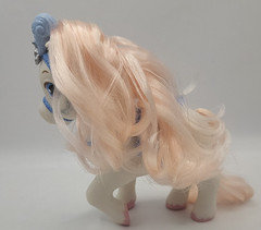 Disney Princess Palace Pets Cinderellas Blue and White Pony “Bibbidy” Pink Mane