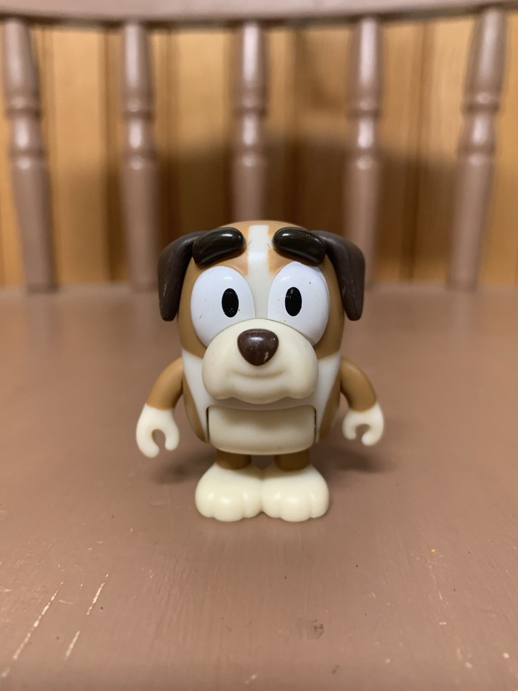 Bluey Family & Friends Posable Figure WINTON English Bulldog