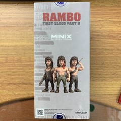 MINIX MOVIES #120 RAMBO FIRST BLOOD PART II SYLVESTER STALLONE 12cm VINYL FIGURE