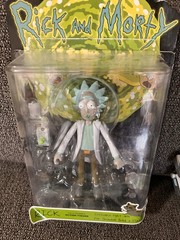 Rick and Morty Boxed Fully Poseable Figures: Build Snowball Set – Open Boxes