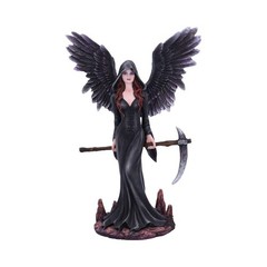 Nemesis Now Take My Soul Gothic Female Reaper with Scythe Figurine, Polyresin, B