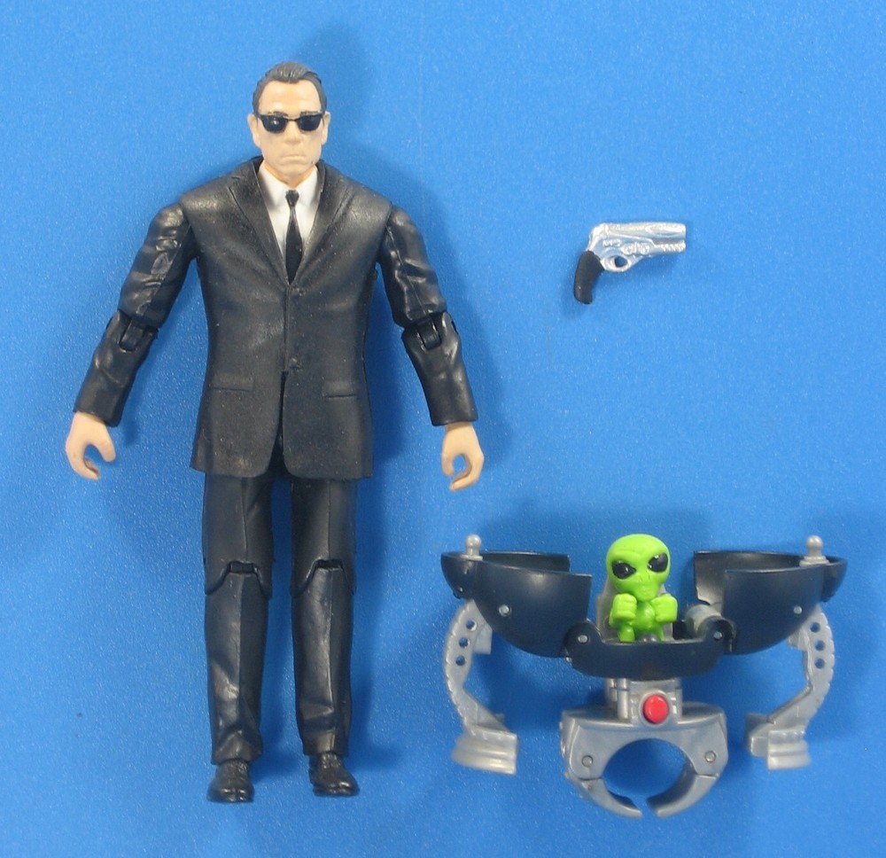 2012 Men In Black Agent K 4″ Action Figure Loose Complete MIB 3 Galactic Racer
