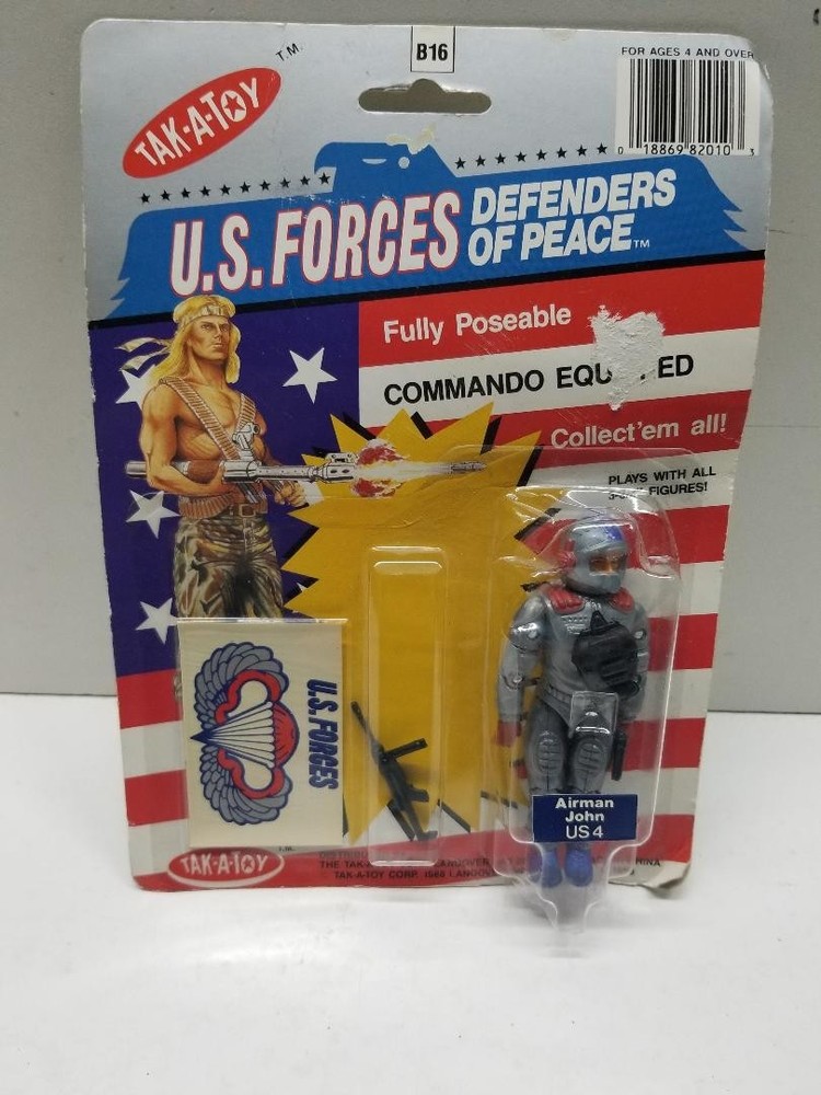 Remco US Forces Defenders of Peace New On Card Airman John US 4