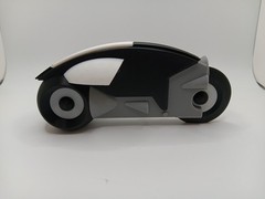 Retro Lightcycle black for Vintage Tron action figures and light cycle toy