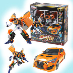 Hello Carbot The Braves Sky Refine Transformer Robot Car Cube Figure Toy