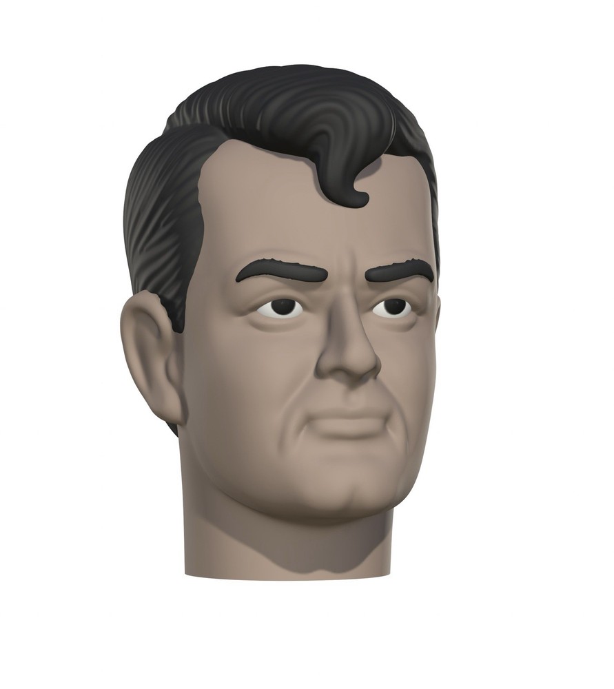 Soaky Man Custom Action Figure Head 1:9 or 1:6 Mego