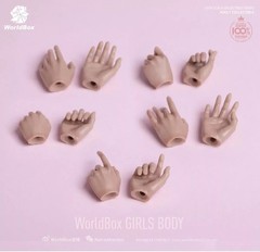 Worldbox AT210 Light Tan 1/6 Female Body Durable Skinny Waist Figure 12″ Hot Toy
