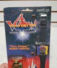 1985 Impulse LTD: Voltron Time Keeper Robot Watch – Factory Sealed *READ*
