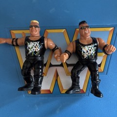 WWF Hasbro Nasty Boys – WWE Mattel LJN Titan Sport Vintage – EXCELLENT condition